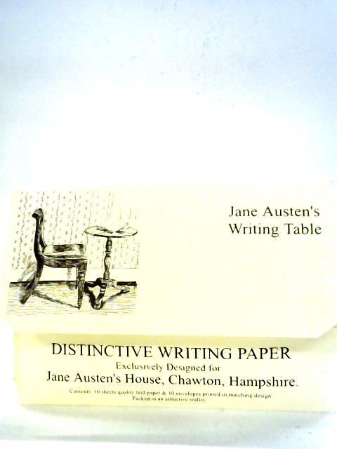 Jane Austen's Writing Table - Distinctive Writing Paper By Unstated
