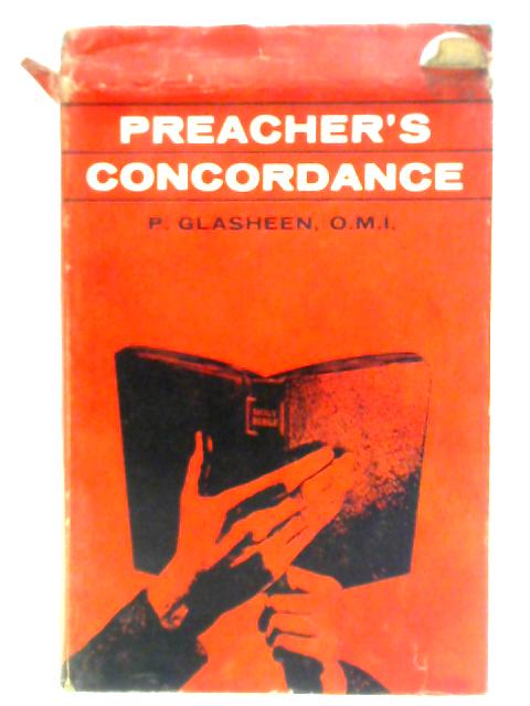 A Preacher's Concordance By P. Glasheen
