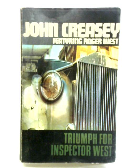 Triumph for Inspector West By John Creasey