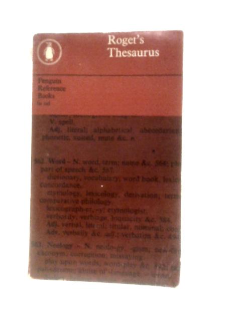 Roget's Thesaurus von Unstated