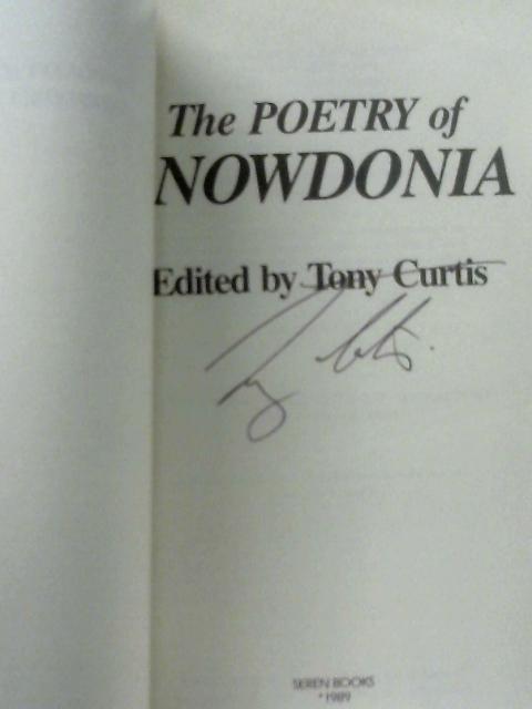 The Poetry of Snowdonia von Ed. Tony Curtis