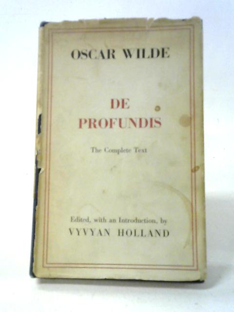 De Profundis By Oscar Wilde