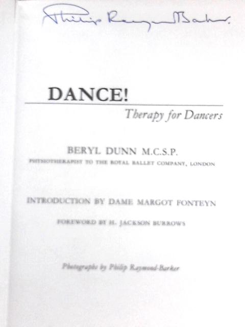 Dance Therapy for Dancers By Roger Dunn