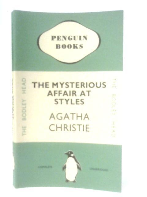 The Mysterious Affair at Styles By Agatha Christie