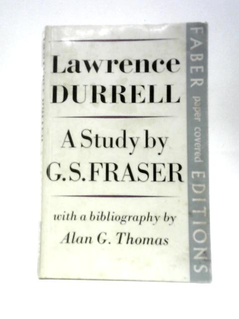 Lawrence Durrell: A Study par G. S.Fraser