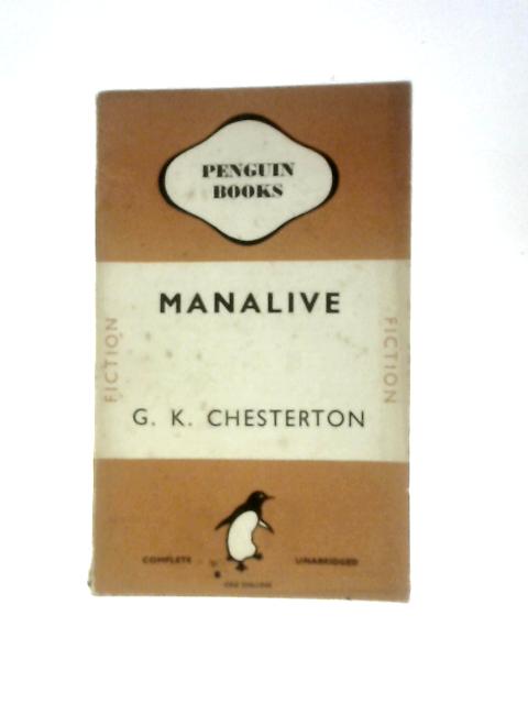 Manalive By G.K. Chesterton