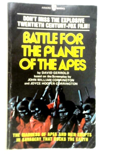 Battle for Planet of the Apes By David Gerrold