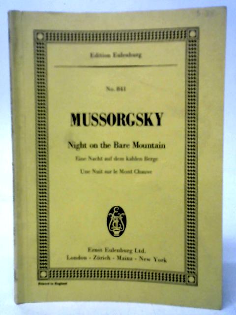 Night on the Bare Mountain By Modeste P.Mussorgsky