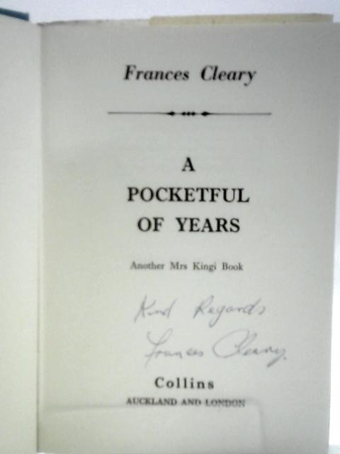A Pocketful of Years By Frances Cleary