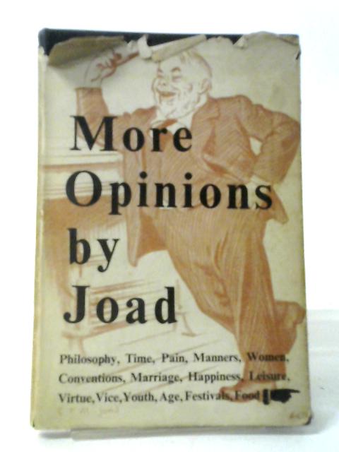 More Opinions By C.E.M. Joad