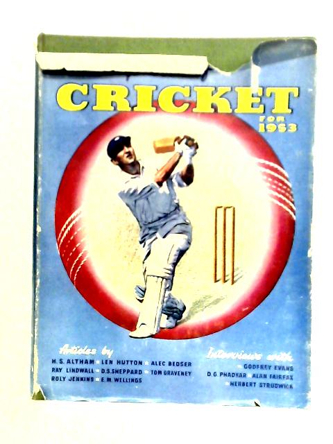 The Boys Book Of Cricket For 1953 By Patrick Pringle (ed)