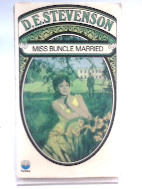 Miss Buncle Married By D.E. Stevenson