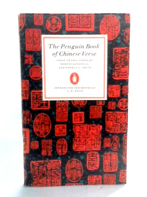 The Penguin Book of Chinese Verse par Various s