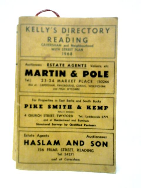Kelly's Directory of Reading, Caversham and Neighbourhood 1968