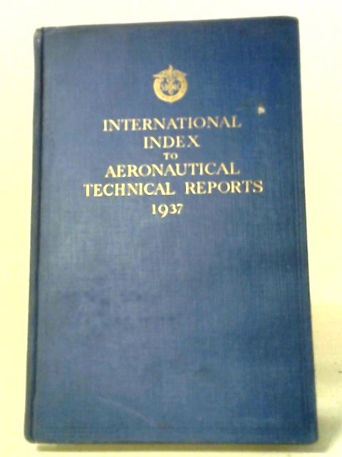 International Index to Aeronautical Technical Reports von Various