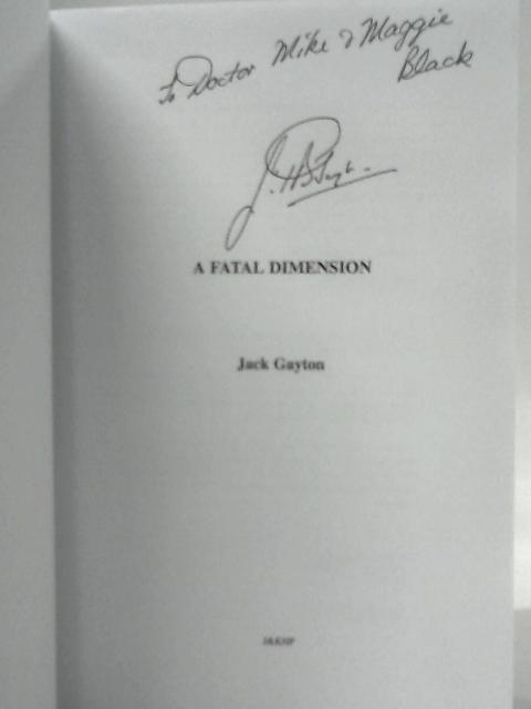 A Fatal Dimension von Jack Gayton