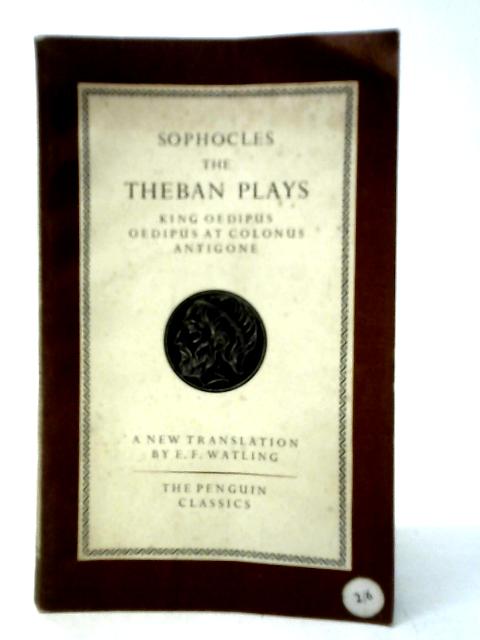 Sophocles Theban Plays par Sophocles