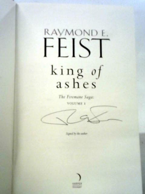 King of Ashes By Raymond E. Feist