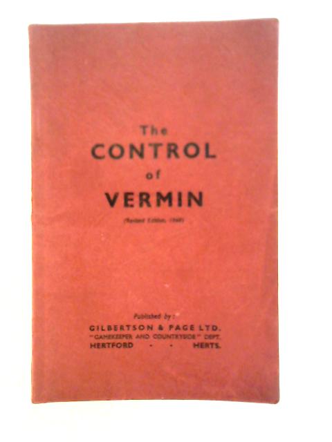 Control of Vermin By Unstated