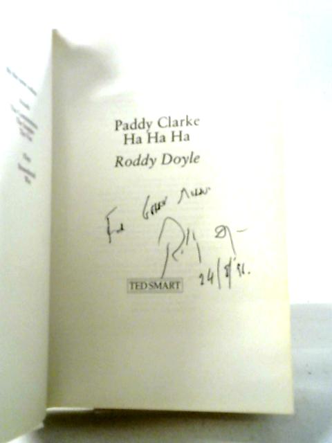 Paddy Clarke Ha Ha Ha By Roddy Doyle