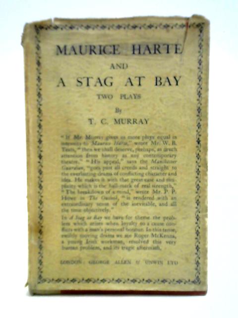 Maurice Harte and A Stag at Bay By T. C. Murray