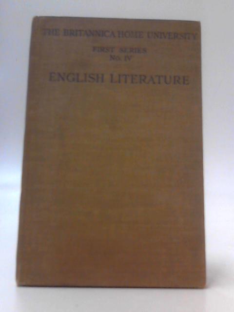 English Literature By Numerous ities