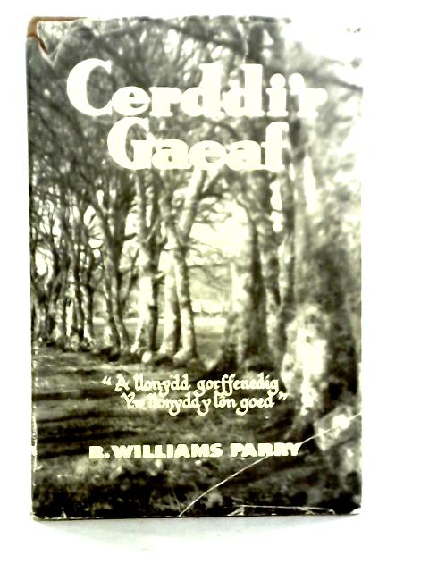 Cerddi'r Gaeaf By R. Williams Parry