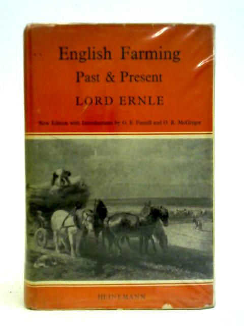 English Farming, Past & Present von Lord Ernle