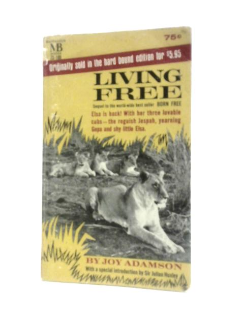 Living Free By Joy Adamson