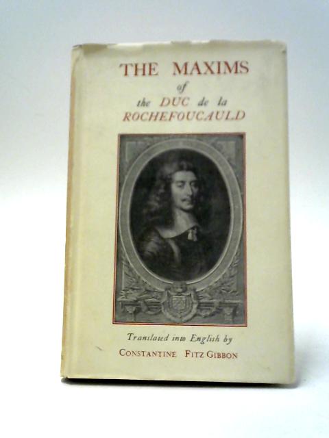 The Maxims Of The Duc De La Rochefoucauld By Rochefoucauld