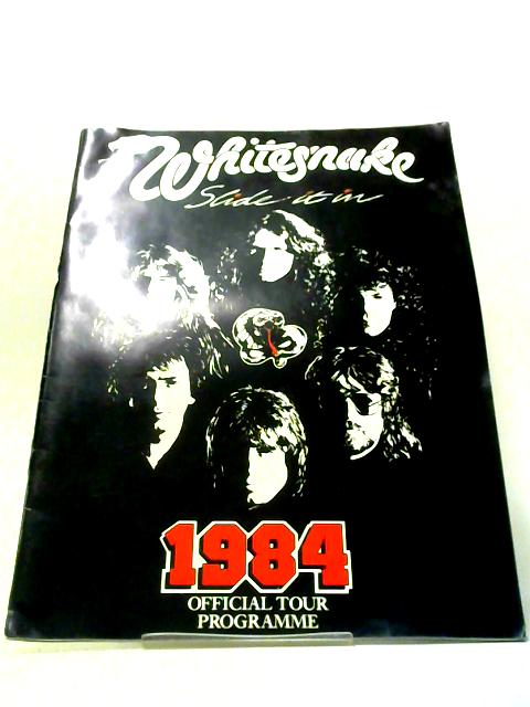 Whitesnake Slide It In Official Tour Programme 1984 By Not stated