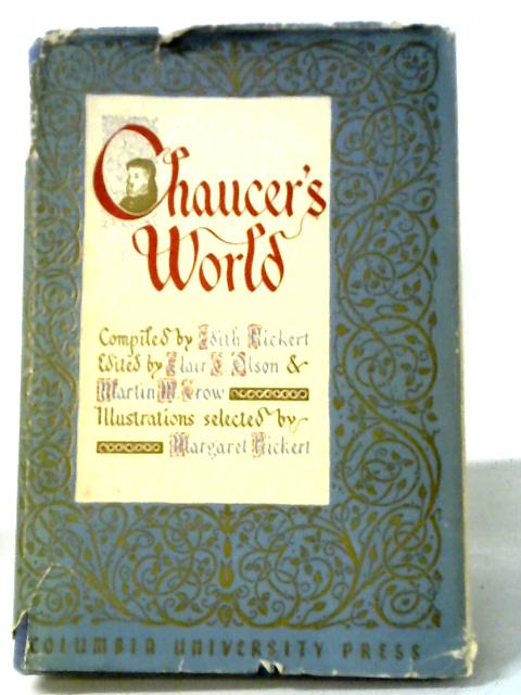 Chaucer's World von Edith Rickert (ed.)