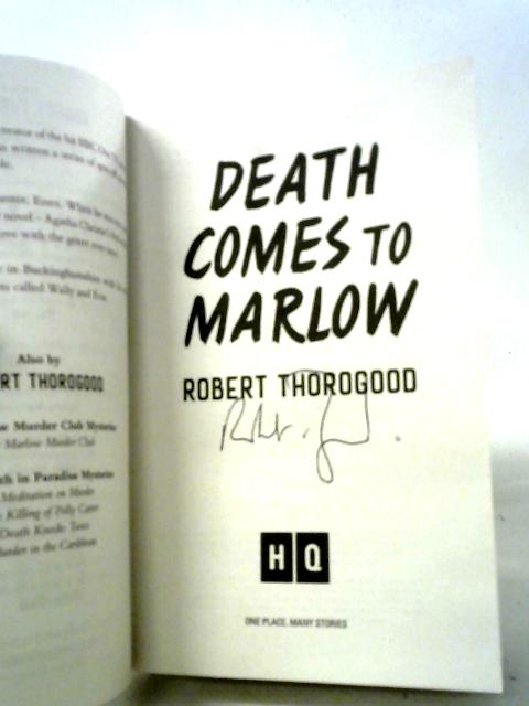 Death Comes to Marlow von Robert Thorogood