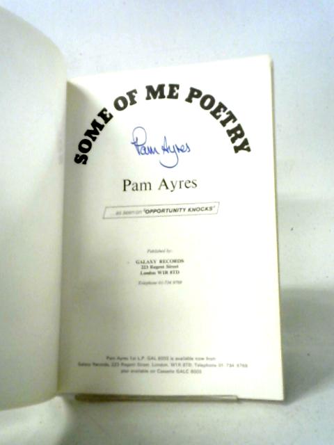 Some Of Me Poetry par Pam Ayres