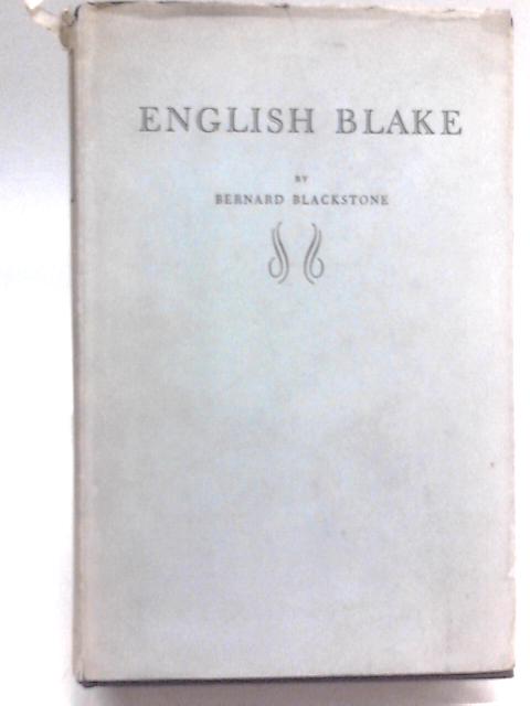 English Blake par Bernard Blackstone