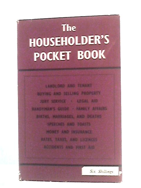 The Householder's Pocket Book von Patrick Pringle Ed.