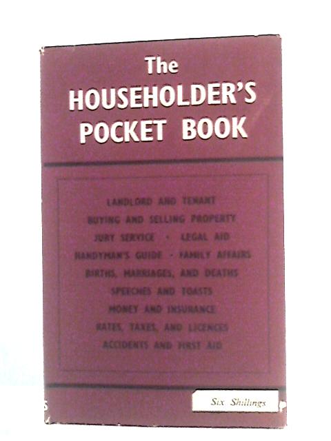 The Householder's Pocket Book By Patrick Pringle Ed.