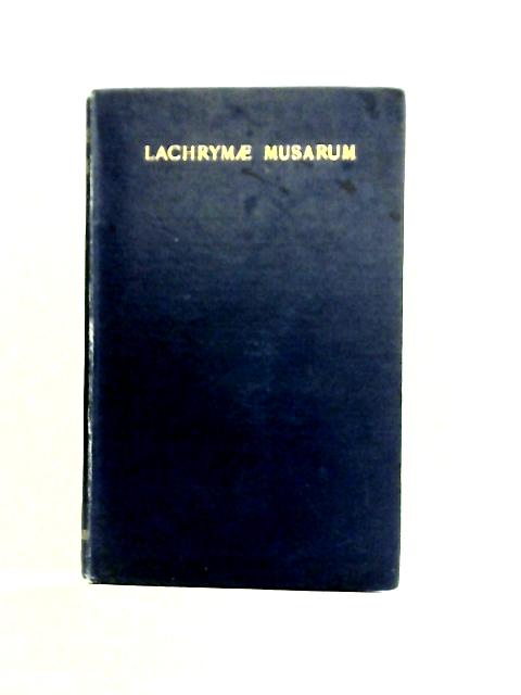 Lachrymae Musarum By William Watson