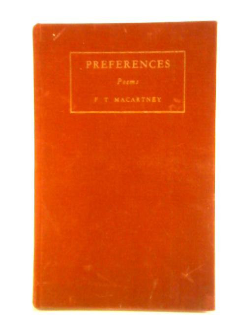 Preferences By Frederick T. Macartney