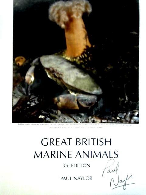 Great British Marine Animals par Paul Naylor
