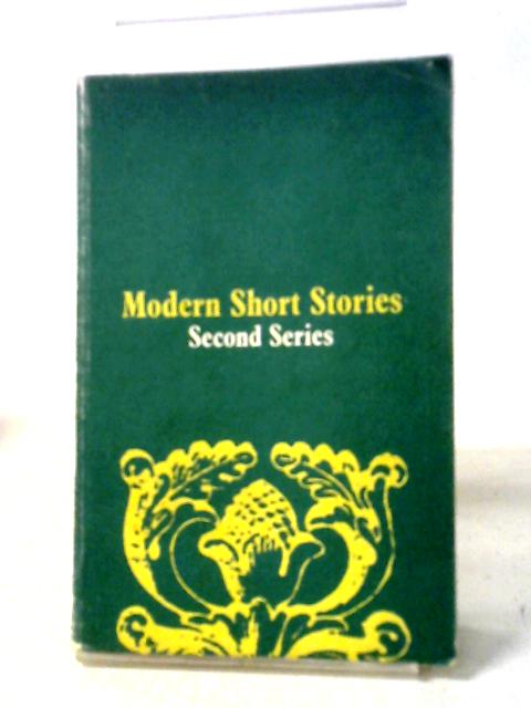 Modern Short Stories Second Series By A. J. Merson (ed.)