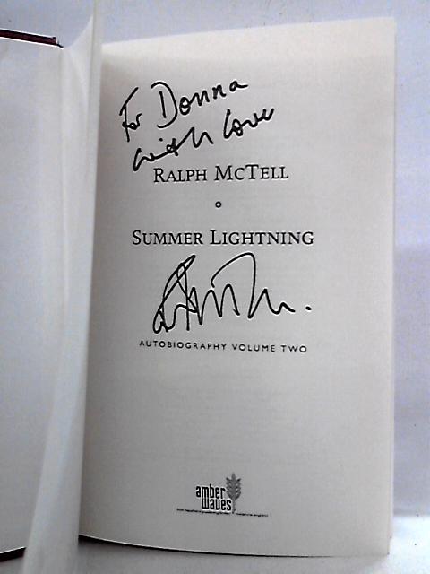 Summer Lightning: Autobiography Volume Two By Ralph McTell