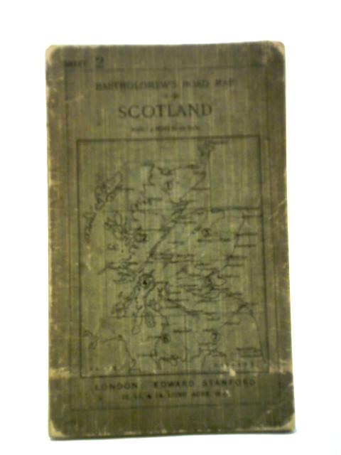 Bartholomew's Road Map of Scotland Sheet 2 By John Bartholomew