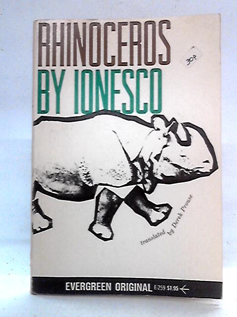 Rhinoceros and Other Plays By Eugene Ionesco