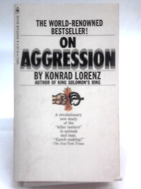 On Aggression By K.Z Lorenz