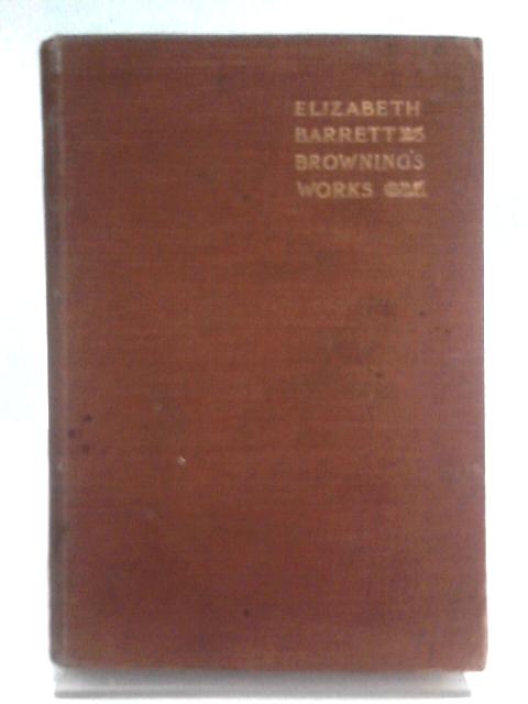 The Poetical Works of Elizabeth Barrett Browning, Vol.V par Elizabeth Barrett Browning