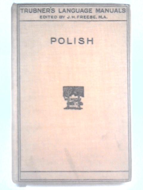 A Polish Manual von J. H. Freese (Ed.)