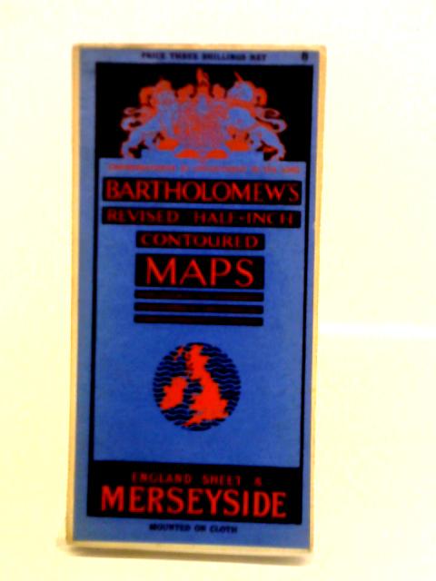 Bartholomew's Revised "Half-Inch" Contoured Maps. England Sheet 8: Merseyside von Unstated