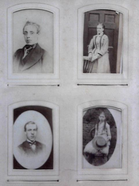 Vintage Photo Album of Family Portraits Circa 1800s von Unstated