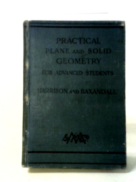 Practical Plane and Solid Geometry By Joseph Harrison